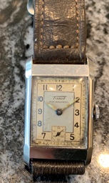 Tissot Non Magnetic tank watch circa 1935